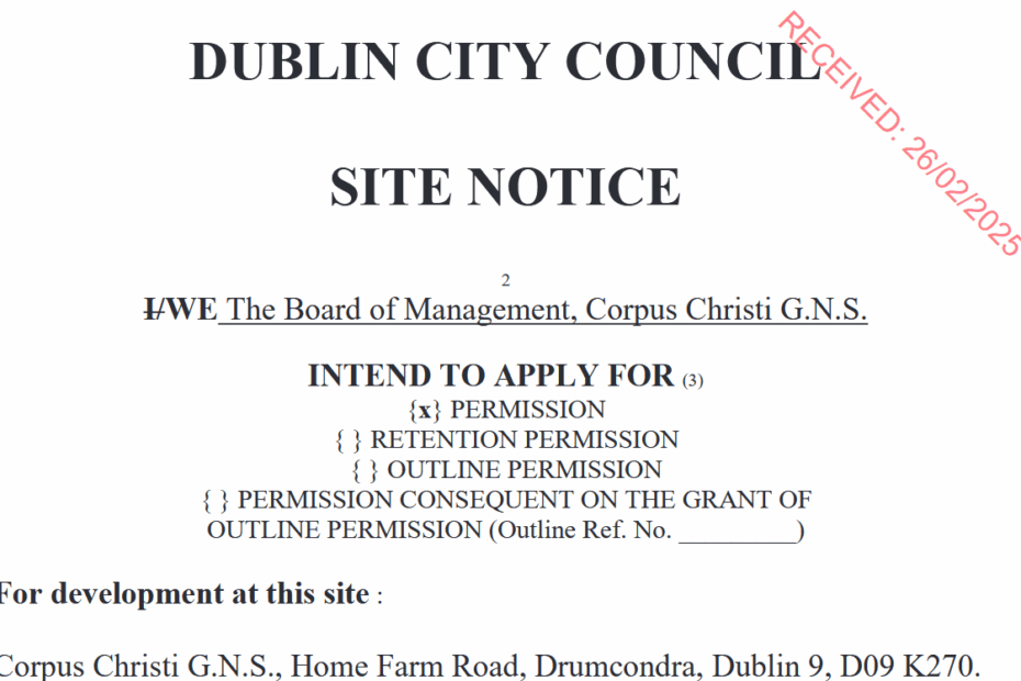 Planning Application
